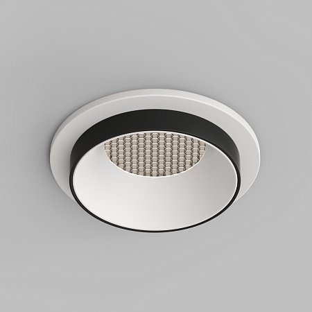 DK2401-BK Встраиваемый светильник, IP 20, 50 Вт, GU10, черный, алюминий - фото