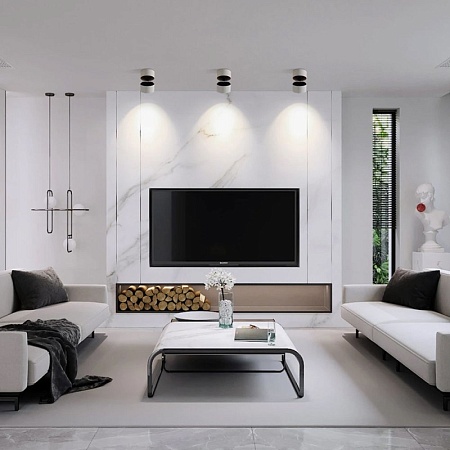 Светодиодный светильник Feron AL520 накладной 25W 4000K белый - фото