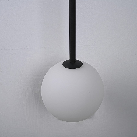 Настенный Светильник Lines Ball 150 Black Imperiumloft 178055-26 - фото