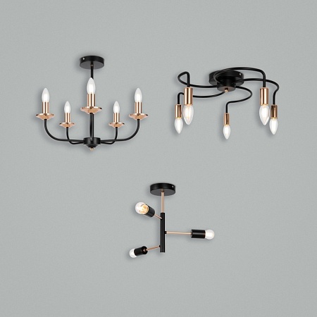 Люстра Freya FR4010CL-03GB - фото