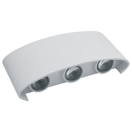 Светильник уличный светодиодный Feron DH101, 6*1W, 450Lm, 3000K, белый - фото