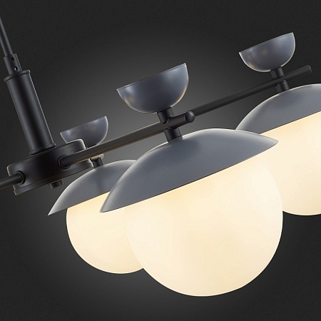 Светильник потолочный Черный, Серый/Белый G9 5*5W SLE220202-05 - фото