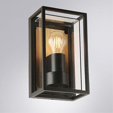 Уличный настенный светильник Arte Lamp MARFIK A2322AL-1BR - фото