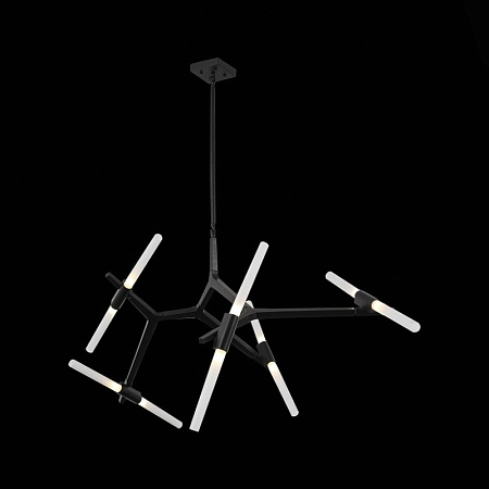 Люстра потолочная ST-Luce Черный/Белый G9 10*5W SL947.402.10 - фото