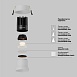 Встраиваемый светильник Technical DL118-15W-2.7K-W - фото