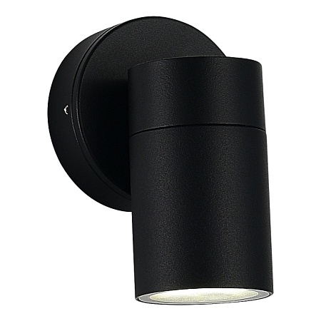 Светильник уличный настенный ST-Luce черный/белый GU10 1*50W SL9008.401.01 - фото