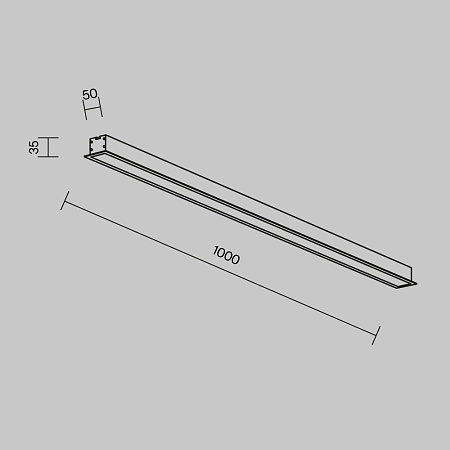 Линейный светильник Technical LL313011 - фото