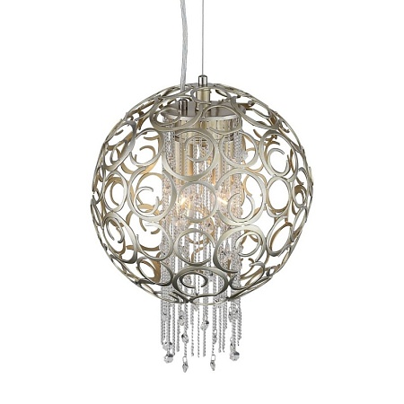 Люстра подвесная ST-Luce Шампань/Шампань, Прозрачный E14 2*40W SL1101.203.02 - фото