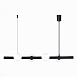 Подвес ST-Luce Черный/Белый G9 LED 4*5W SL1185.403.04 - фото
