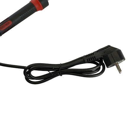 Паяльник с индикатором  200W, нихромовый нагреватель, долговечное жало, 230В, STEKKER  PLE301-200 - фото