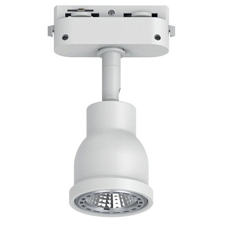Светильник Feron AL199 трековый однофазный на шинопровод под лампу GU10, белый - фото
