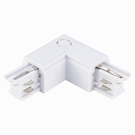 Угловой токоподвод правый для трехфазного шинопровода ST-Luce Белый ST030.509.15R - фото