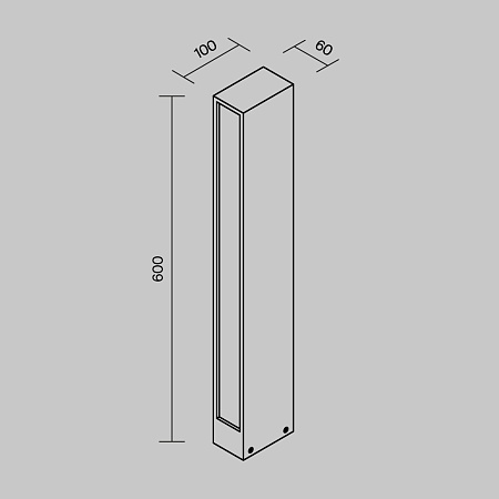 Ландшафтный светильник Outdoor Hof O422FL-L12GF - фото