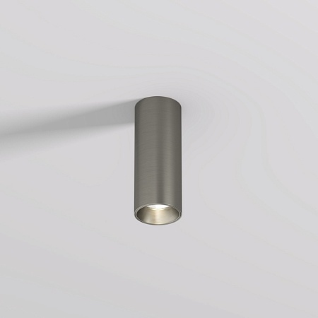 DK2615-DN Накладной светильник SHINE TUBE со светодиодом, D45*H115, IP20, 3000К, 7W, RA?90, темный никель, алюминий - фото