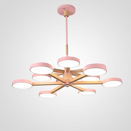 Подвесная Люстра Turna Dbl L12 Pink Imperiumloft 229083-26 - фото