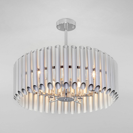 Потолочный светильник Bogate's 362/5 серебро - фото