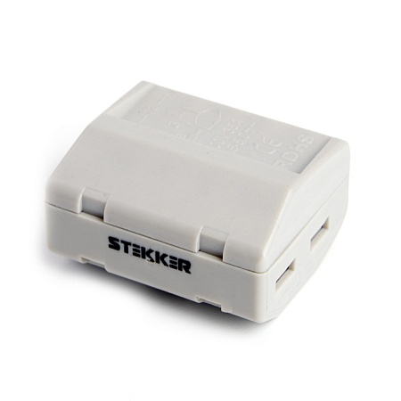 Клемма строительно-монтажная 5-проводная STEKKER, LD222-615 - фото