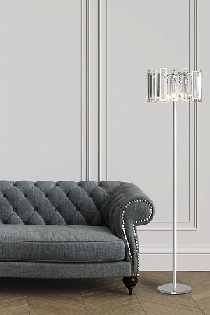 Напольный светильник Bogate's 01149/3 хром - фото