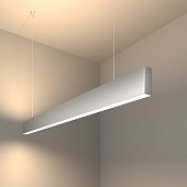 Линейный светодиодный подвесной двусторонний светильник 103см 40Вт 4200К серебряный LSG-01-2-8*103-32-4200-MS Elektrostandard Pro