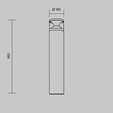 Ландшафтный светильник Outdoor O496FL-L21B3K2 - фото