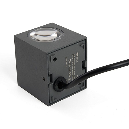 Светильник уличный светодиодный Feron DH054, 6W, 400Lm, 3000K, серый - фото