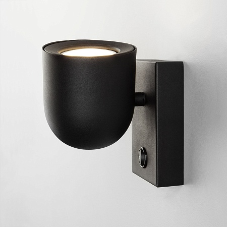 Настенный светильник Ogma GU10 SW чёрный Ogma GU10 SW чёрный (MRL 1009) Elektrostandard - фото