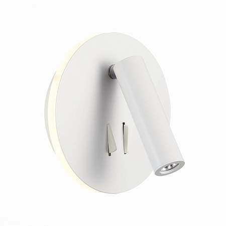 Светильник настенный Белый LED 1*8W 3000K 624Lm Ra>80 24° IP20 L-xW155xH155 170-240V SL1586.513.01 - фото