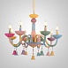Подвесная Люстра Rainbow 6 L6 Imperiumloft 194241-23 - фото