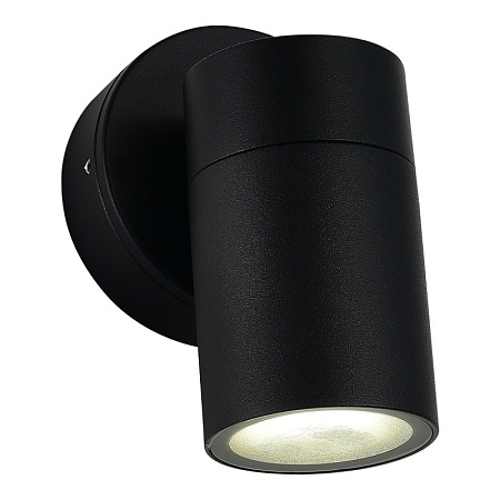 Светильник уличный настенный ST-Luce черный/белый GU10 1*50W SL9008.401.01 - фото