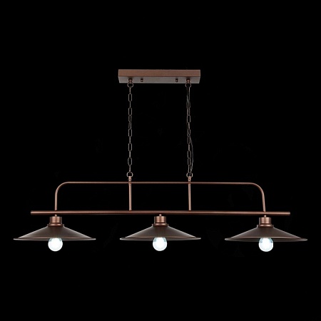 Люстра подвесная ST-Luce Кофейный/Кофейный E27 3*60W SL265.403.03 - фото