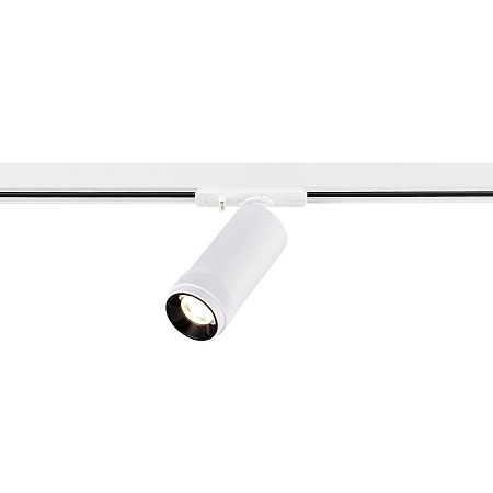 Св-к трек. Zoom Белый LED 1*10W 4000K 900Lm Ra 10-55° IP20 D55xH125 220V ST385.546.10 - фото