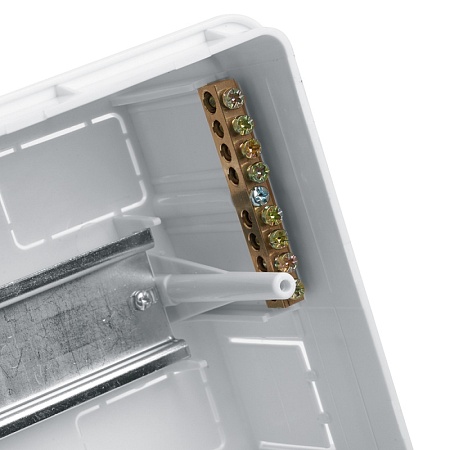 Бокс встраиваемый STEKKER EBX50-2/08-20 8 модулей, пластик, серия Standart - фото