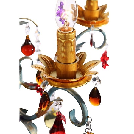 Люстра подвесная ST-Luce Разноцветный E14 5*40W SL426.763.05 - фото