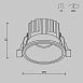 Встраиваемый светильник Technical Round DL058-7W4K-BS - фото