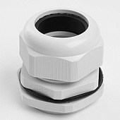 Сальник PG42 диаметр проводника 32-38 мм STEKKER, IP54, серый (без мембраны)
