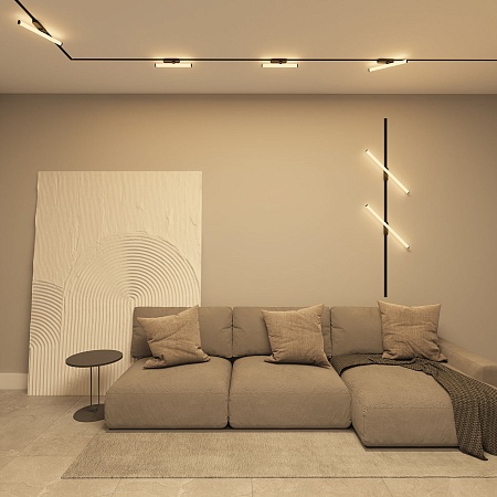 Светильник на шине Denkirs Strom DK6638-BK - фото