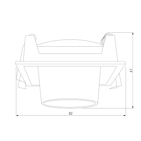 Потолочный светодиодный светильник поворотный Conner 8W 4000K чёрный 25087/LED Elektrostandard - фото