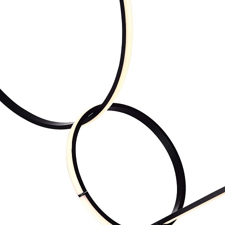 Светильник подвесной ST-Luce Черный LED 1*50W 3000K SL6113.433.01 - фото