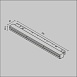 Трековый светильник Technical Parete TR106-2-18W3K-W - фото