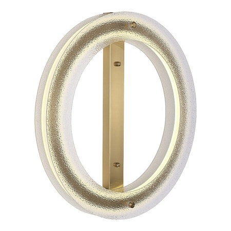 Светильник потолочный ST-Luce золотистый/Прозрачный LED 1*40W 4000K SL6245.212.01 - фото