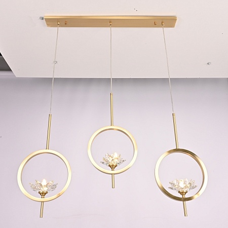 Подвесной Светильник Lotos One 3 Imperiumloft 177900-26 - фото