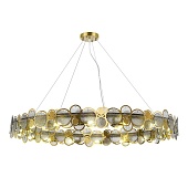 Светильник подвесной ST-Luce Латунь/Дымчатый G9 LED 16*5W 4000K SL6133.313.16