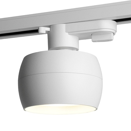 Светильник Feron AL164 трековый однофазный на шинопровод под лампу GX53, белый - фото