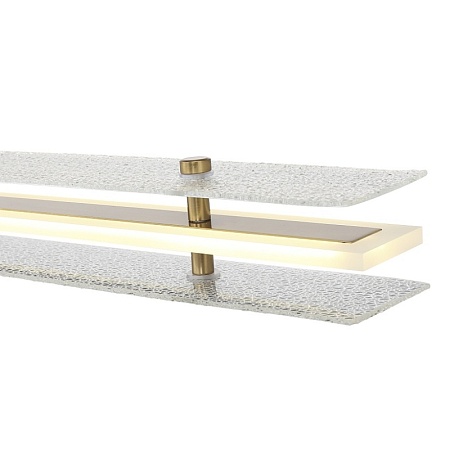 Светильник подвесной ST-Luce золотистый/Прозрачный LED 1*30W 4000K SL6245.223.01 - фото