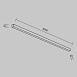 Линейный светильник Technical LL311031 - фото