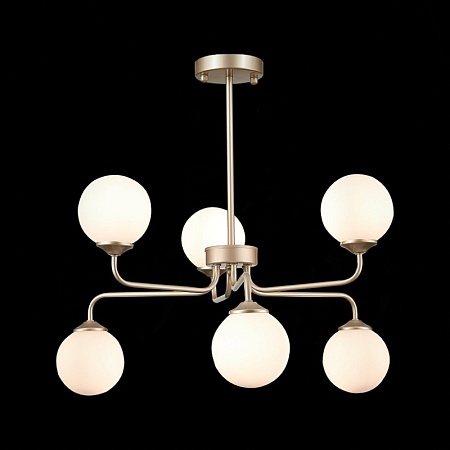 Светильник подвесной ST-Luce Золотистый/Белый G9 LED 6*5W SLE106203-06 - фото