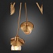 Светильник подвесной ST-Luce Латунь E27 30*40W SL1111.303.30 - фото