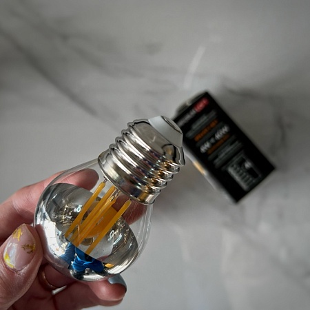 Светодиодная Лампочка Led С Гальваническим Покрытием Для Modo Chandelier Е27 4W 2700 Imperiumloft 143767-22 - фото