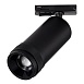 Св-к трек. Zoom Черный LED 1*10W 4000K 900Lm Ra 10-55° IP20 D55xH125 220V ST385.446.10 - фото