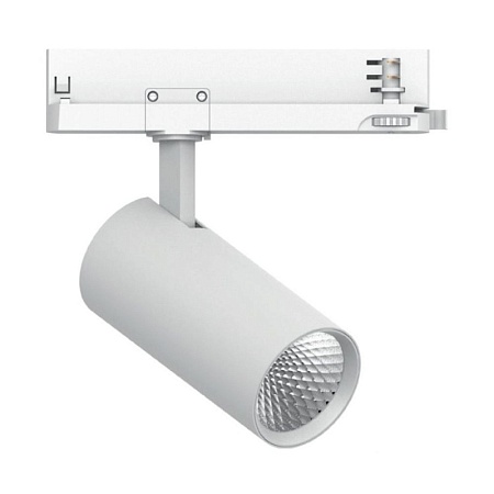 Светодиодный светильник Feron AL147 трековый на шинопровод 20W 4000K 35 градусов белый, 3х фазный - фото